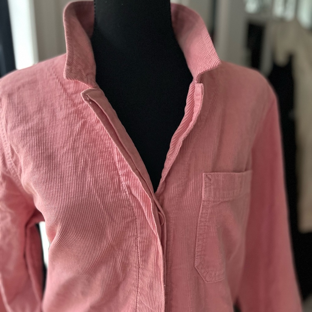 J crew corduroy rose pink jumpsuit - Picture 2 of 9